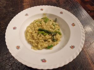 Rižota s šparglji