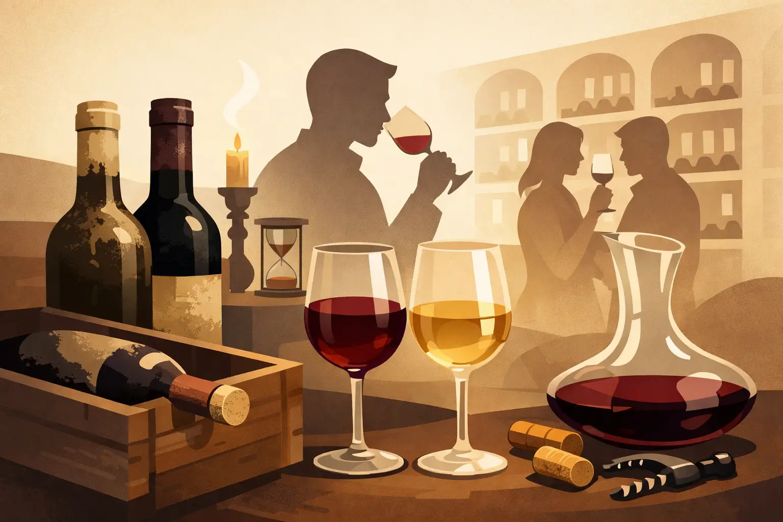Degustacija arhivskih vin brez pretvarjanja