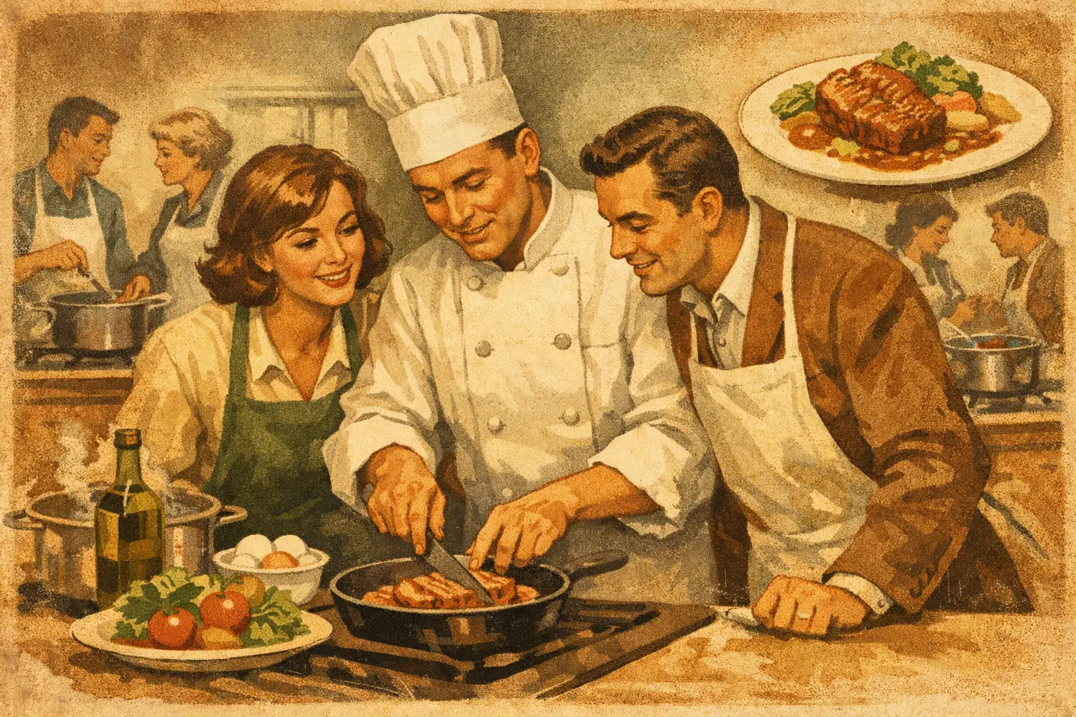 Kuharski tečaj za pare, ki res nekaj da